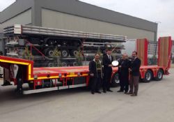 MEGA TRANS'A LOW-BED TESLİMATI